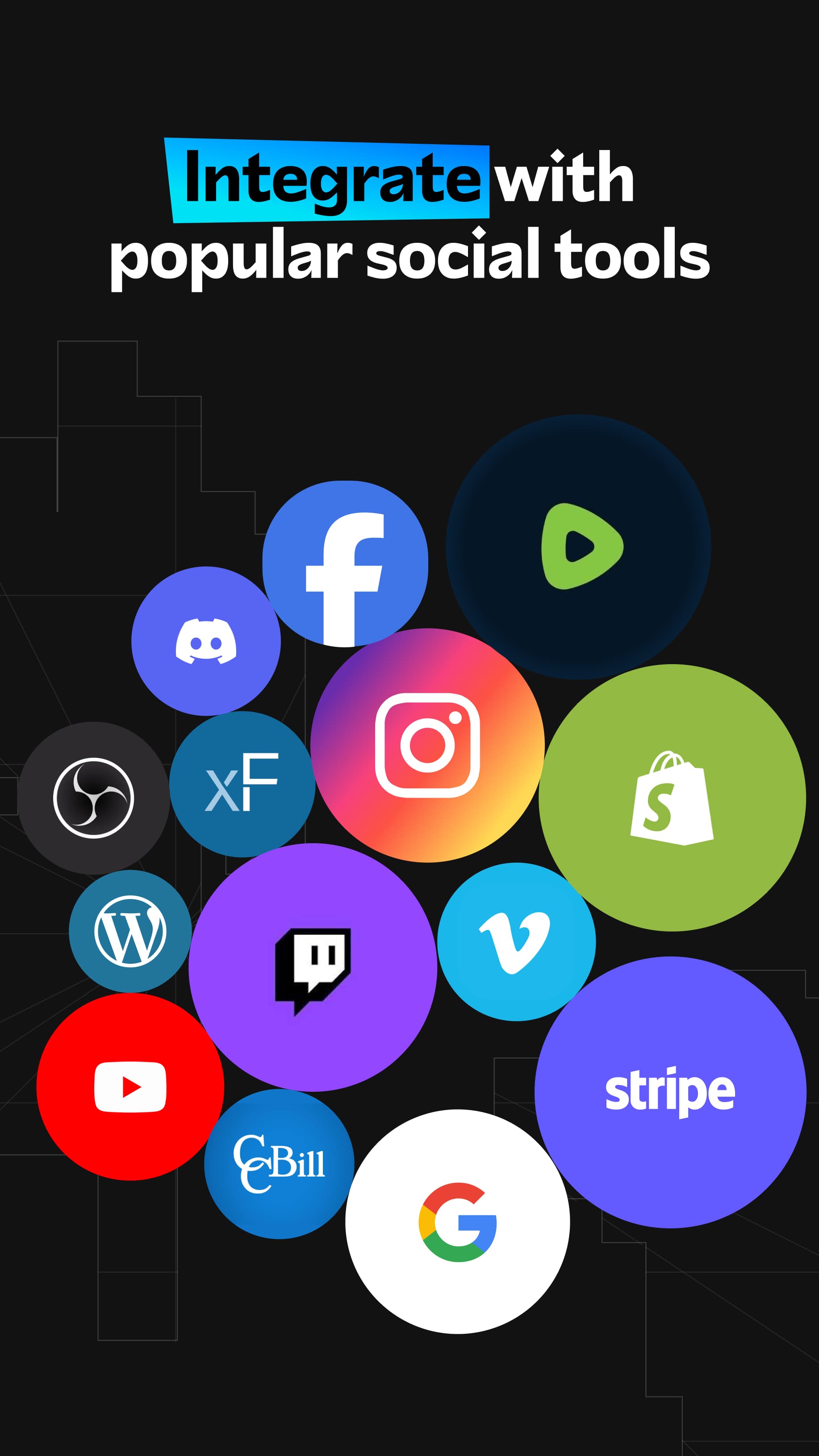 Integrations mobile