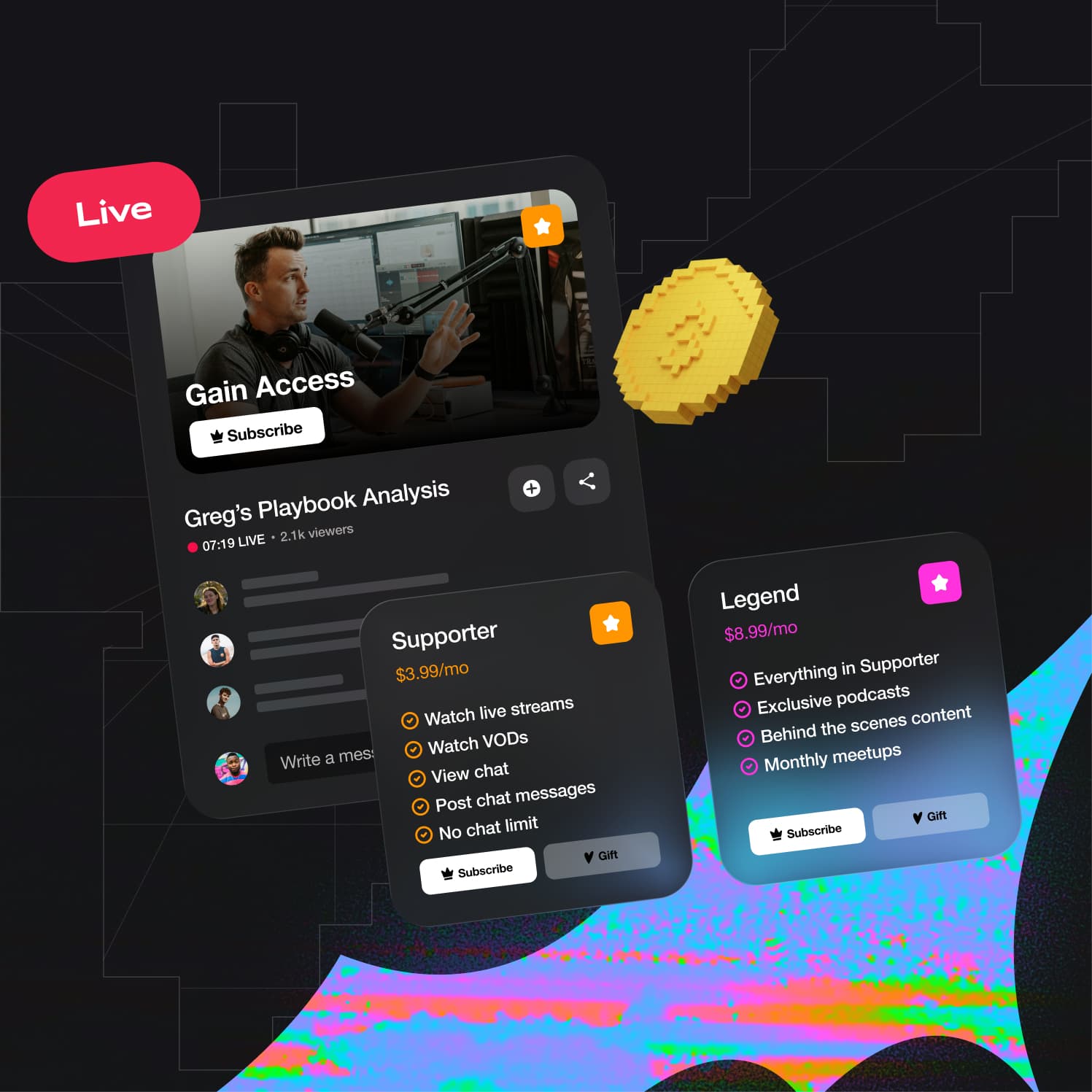 Monetize your network